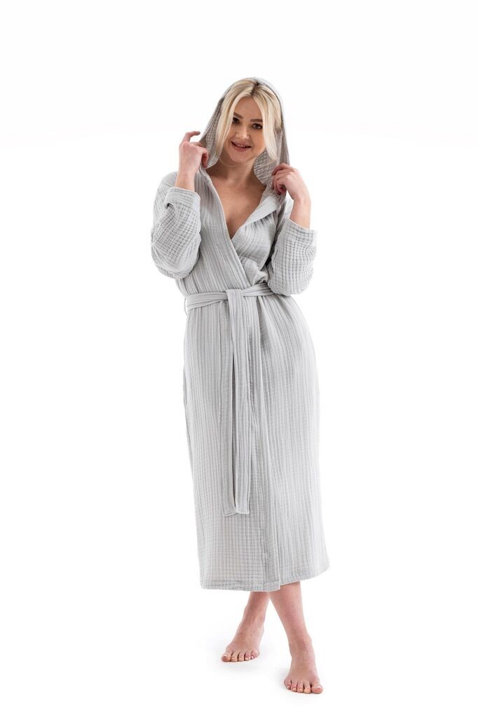 L'essentiel Maison Bademantil Muslin, Grey