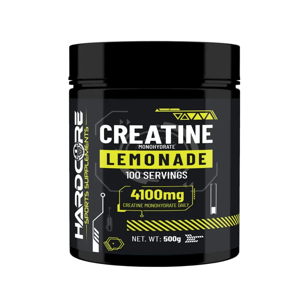 HARDCORE Креатин 500gr 100servings Lemonade