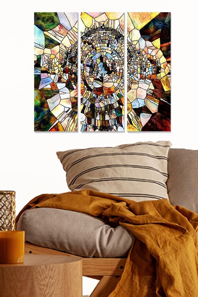 Wallity Сет Слики MDF771690895, 3 Дела