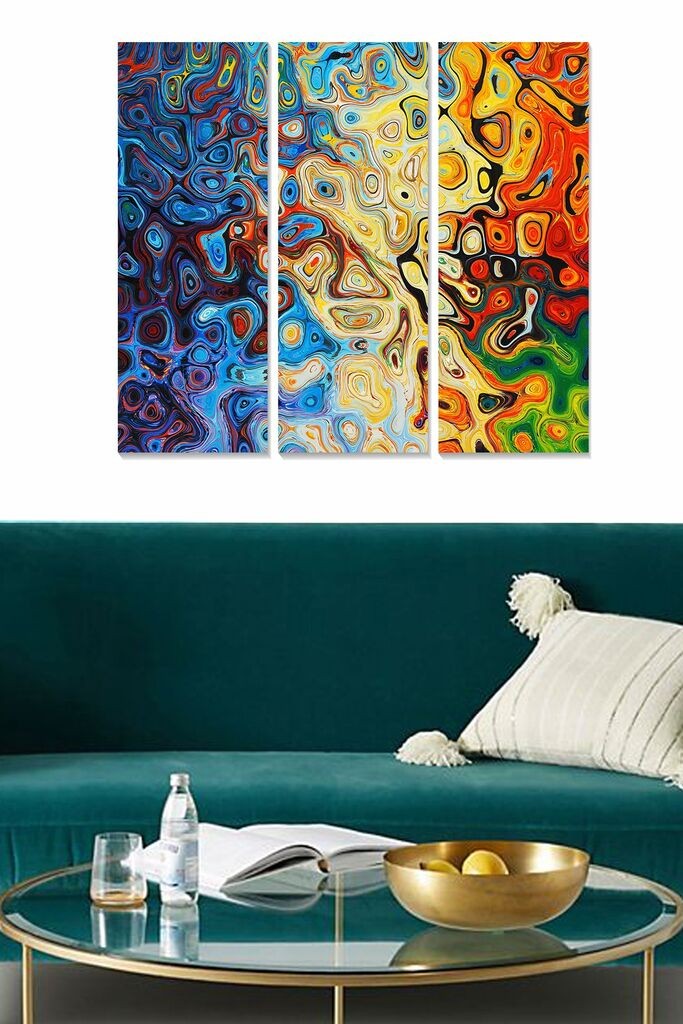 Wallity Сет Слики MDF70249, 3 Дела