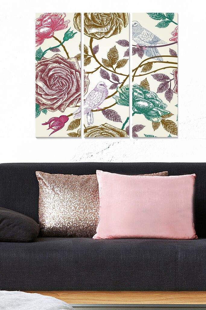 Wallity Сет Слики MDF653185105, 3 Дела