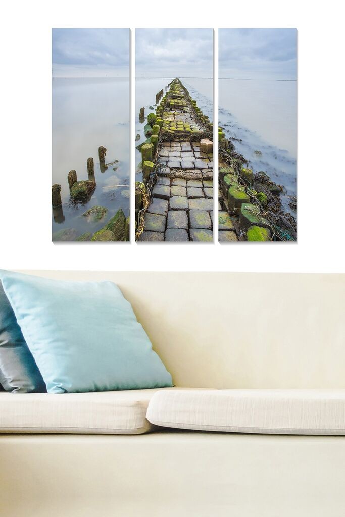 Wallity Слика со LED Осветлување Voyage, 44x66 cm