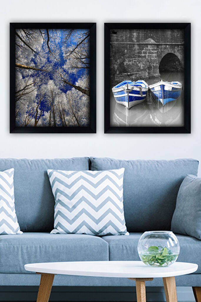 Wallity Сет Слики во Рамка SYC7436502415494, 2 Дела