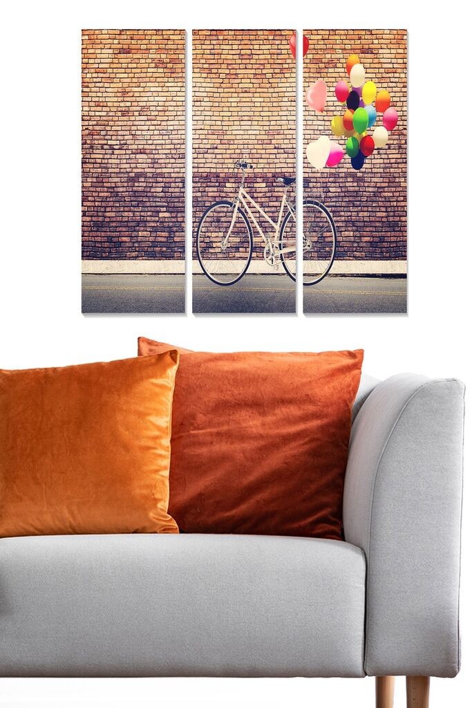 Wallity Сет Слики MDF796483, 3 Дела