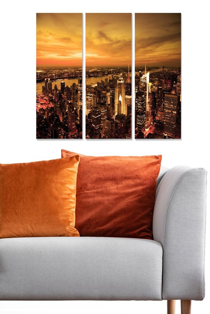 Wallity Сет Слики MDF7436501598570, 3 Дела