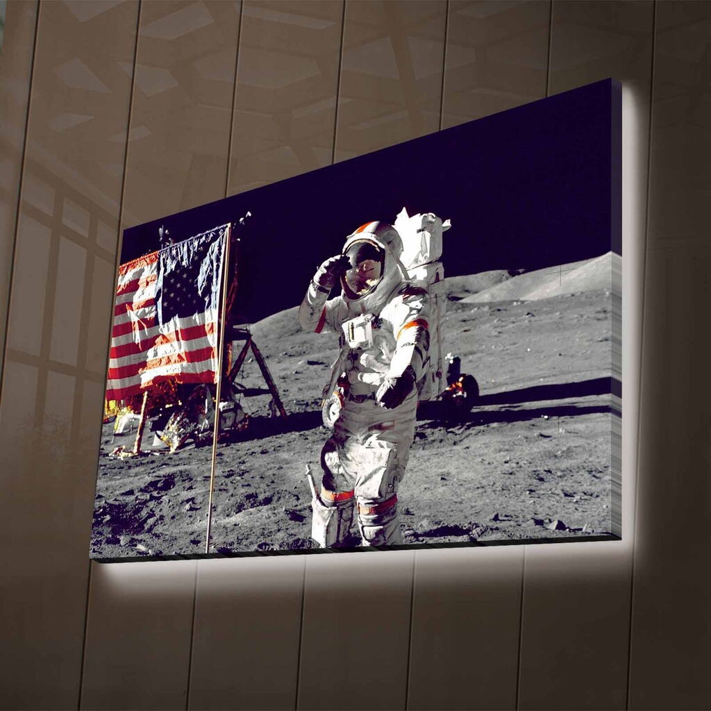 Wallity Слика со LED Осветлување NASA-030, 45x70 cm