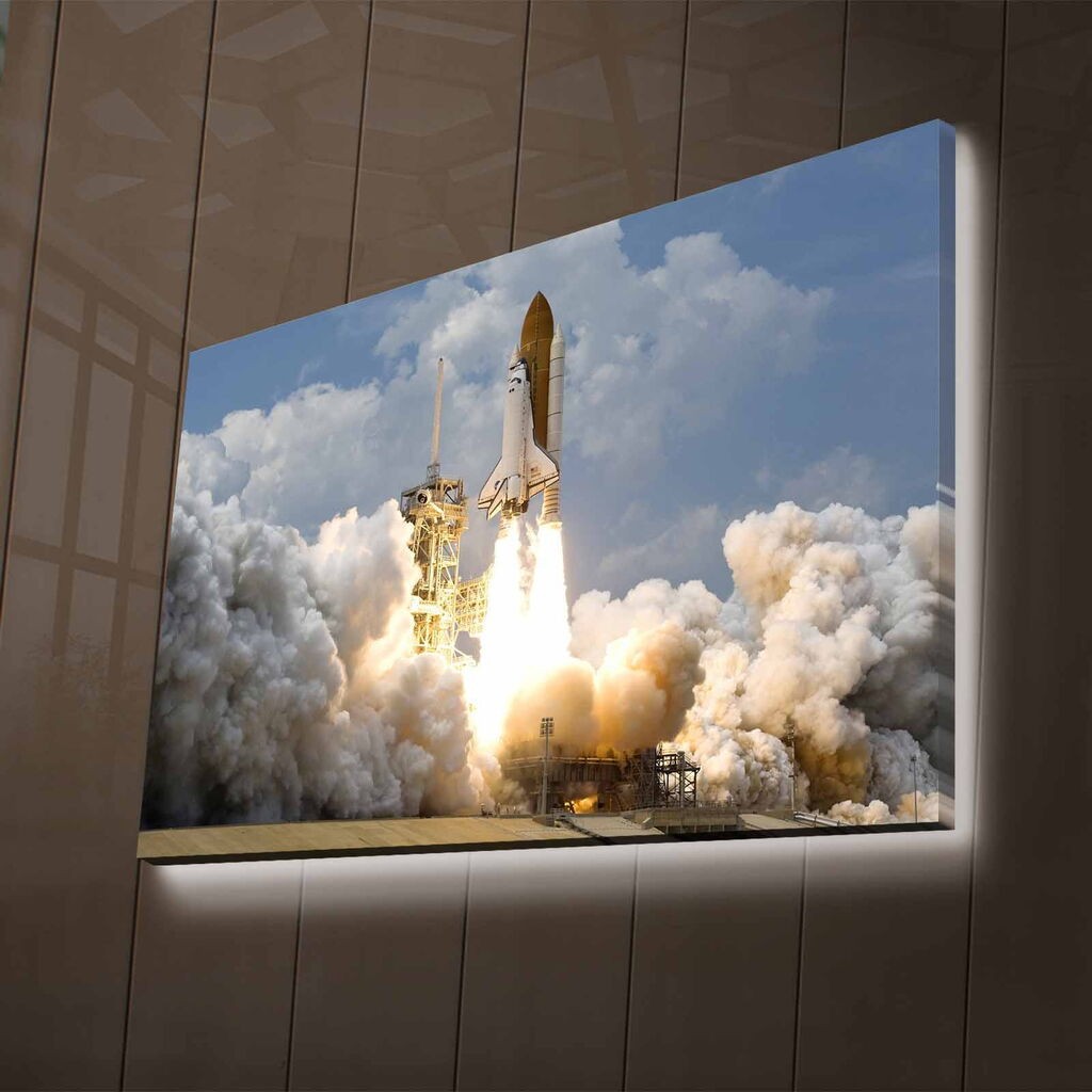Wallity Слика со LED Осветлување NASA-032, 45x70 cm