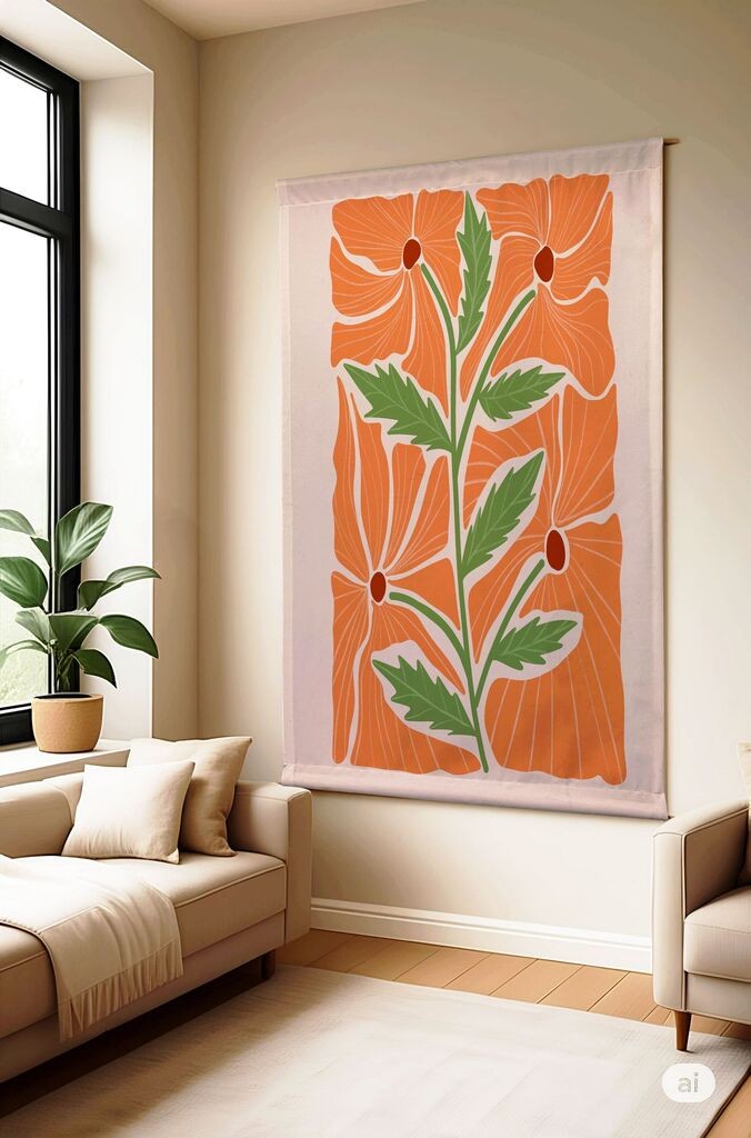 Wallity Слика Polybaby 19, 70x120 cm