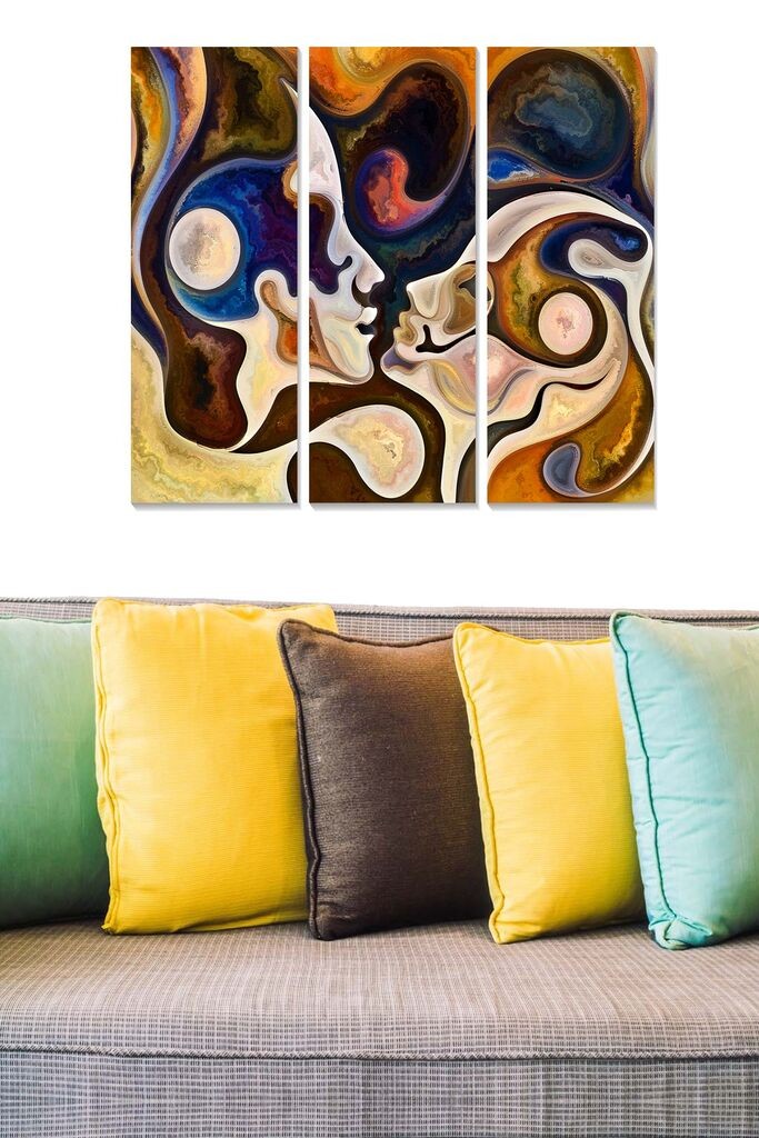 Wallity Сет Слики MDF533074729, 3 Дела