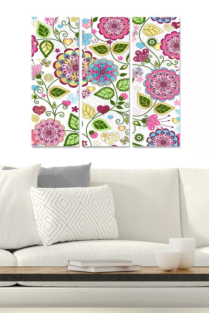 Wallity Сет Слики MDF6054323, 3 Дела