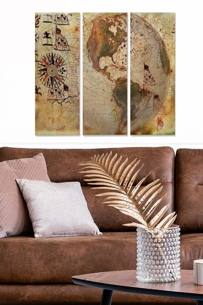 Wallity Сет Слики MDF72082513, 3 Дела