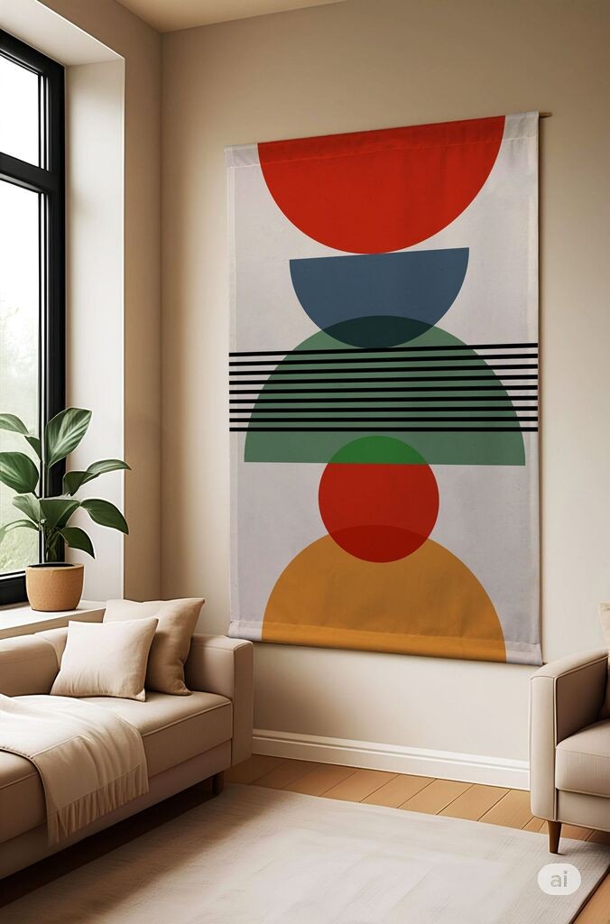 Wallity Слика Polybaby 7, 100x140 cm