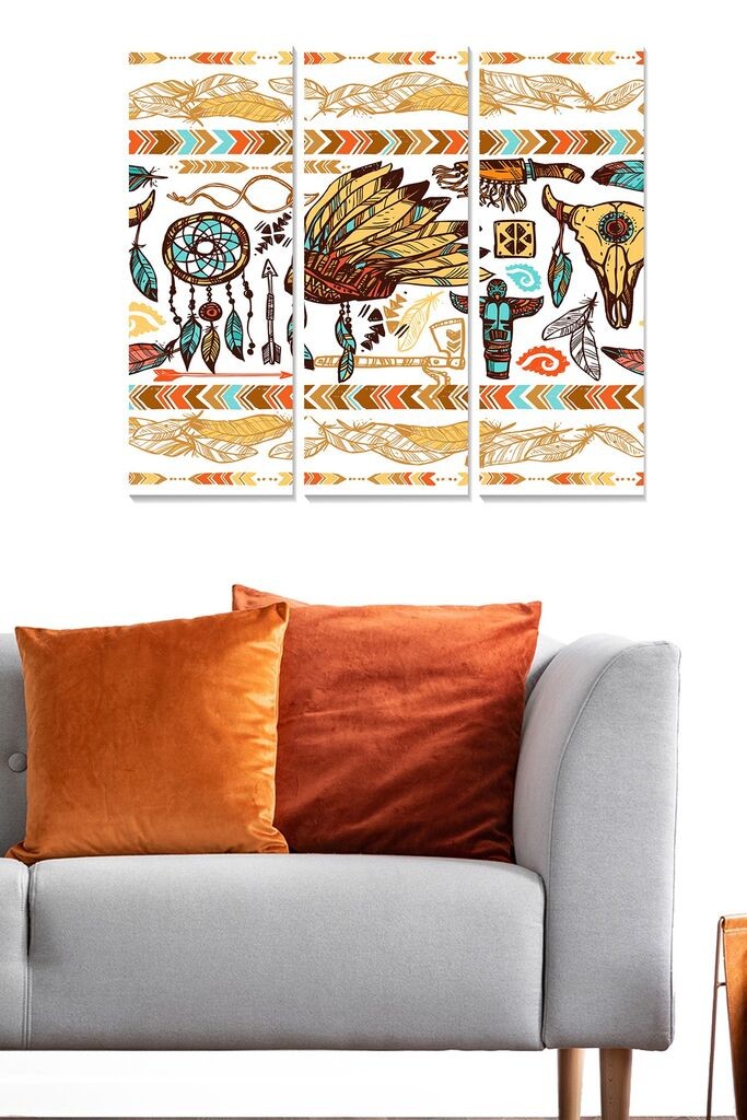 Wallity Сет Слики MDF4611449, 3 Дела