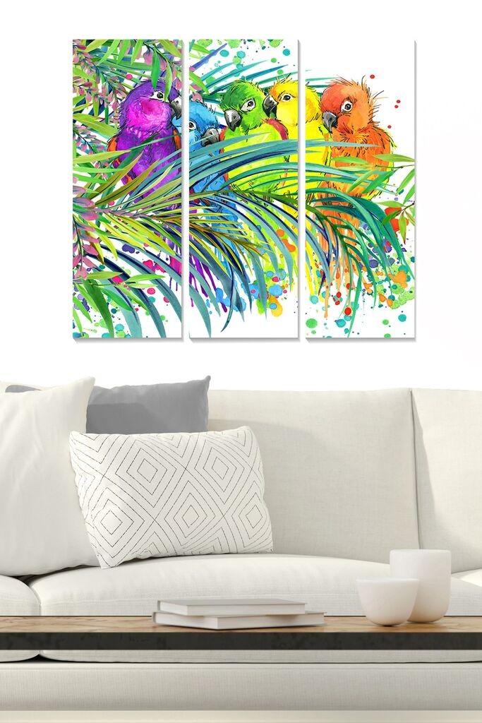 Wallity Сет Слики MDF76919847, 3 Дела