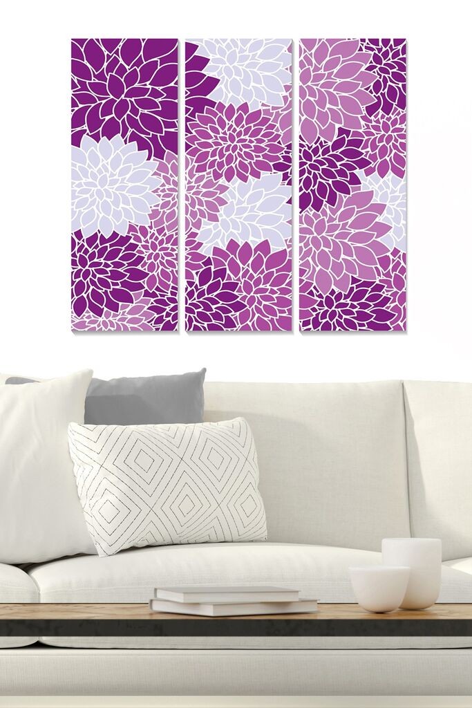 Wallity Сет Слики MDF938683, 3 Дела