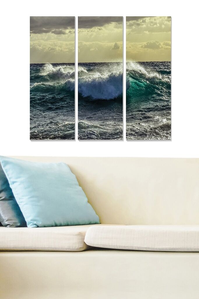 Wallity Слика со LED Осветлување Pop Art Melting Love, 66x99 cm