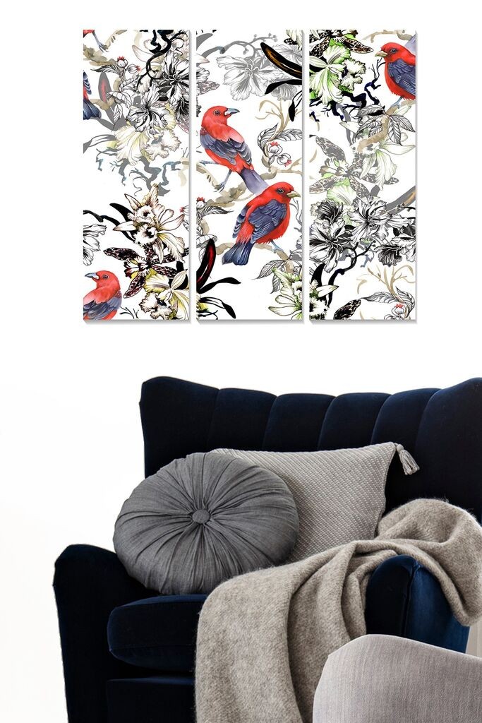 Wallity Сет Слики MDF78085484, 3 Дела