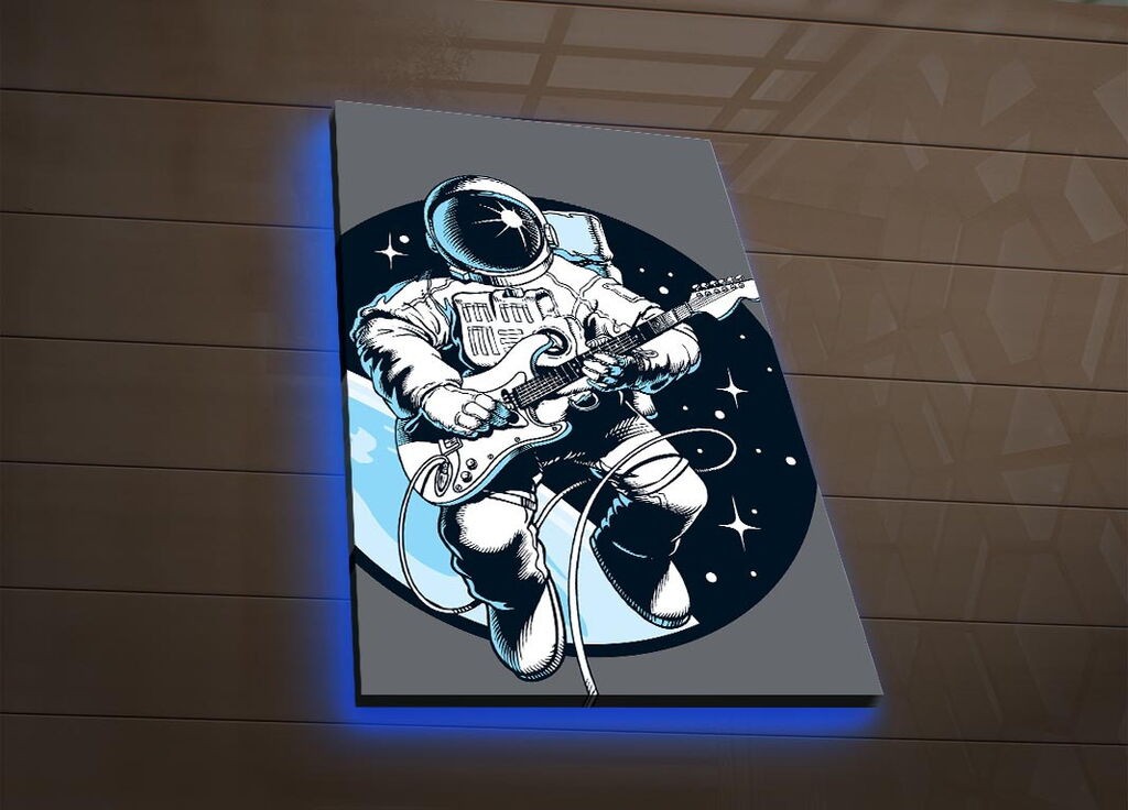 Wallity Слика со LED Осветлување NASA-042, 45x70 cm