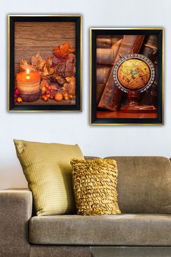 Wallity Сет Слики во Рамка SAC7436502515569, 2 Дела