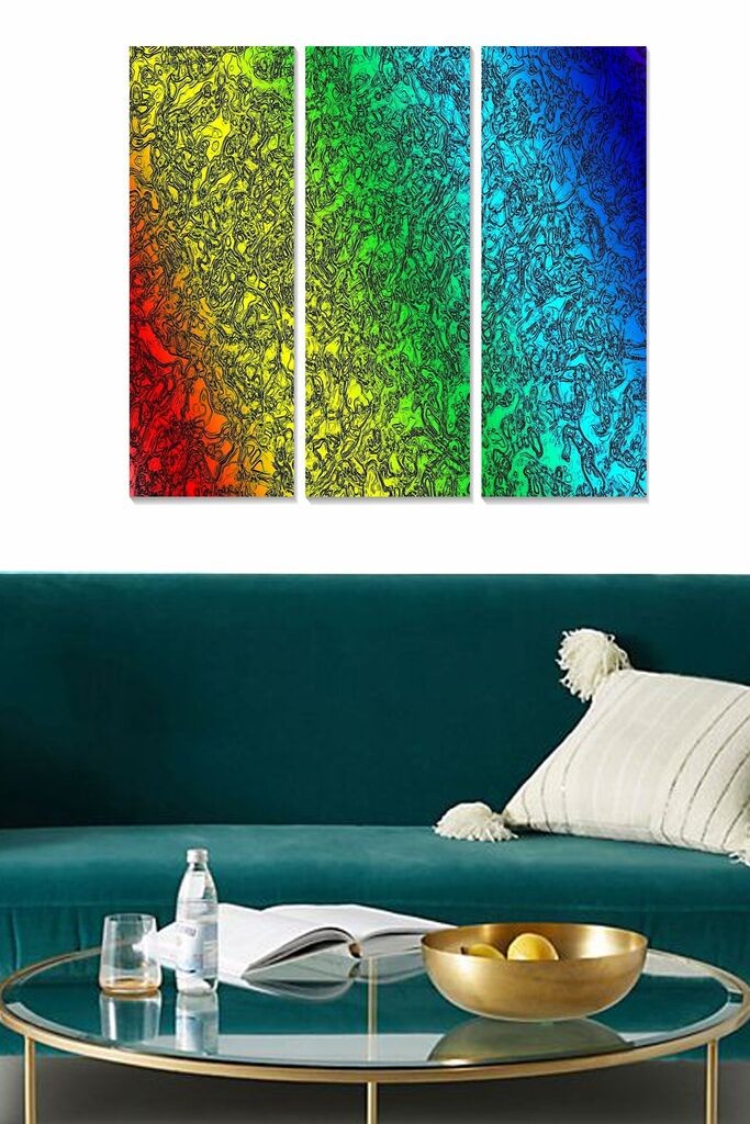 Wallity Сет Слики MDF96833916, 3 Дела