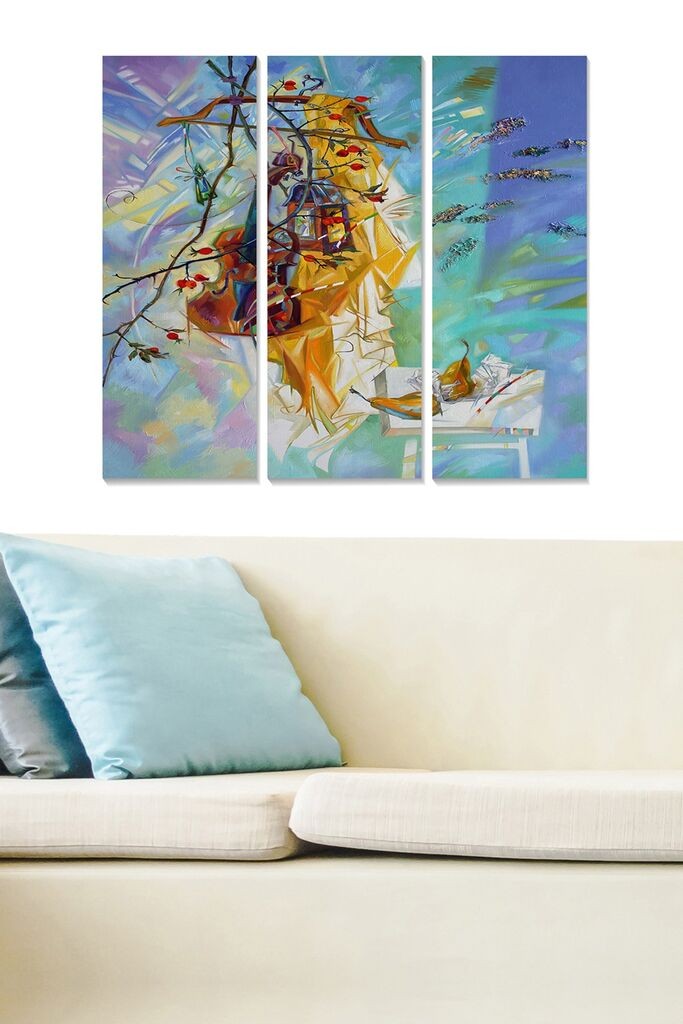 Wallity Сет Слики MDF89798869, 3 Дела