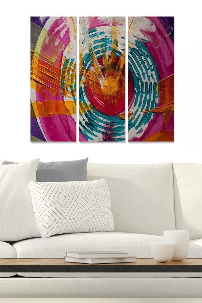 Wallity Сет Слики MDF80824048, 3 Дела