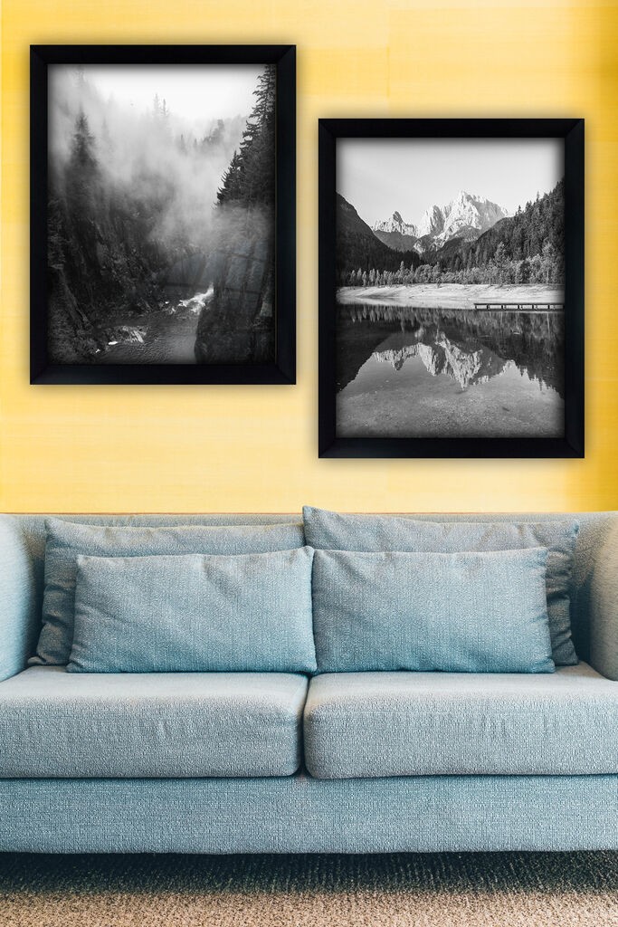 Wallity Сет Слики во Рамка SYC7436502415449, 2 Дела