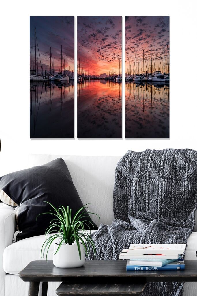 Wallity Сет Слики MDF66906239, 3 Дела