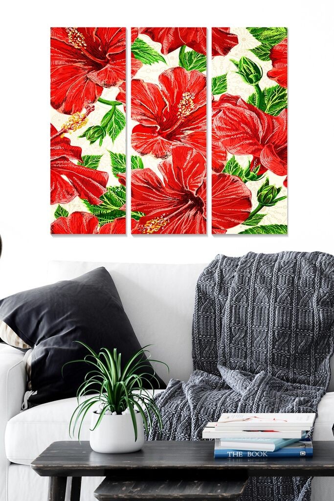 Wallity Сет Слики MDF89403688, 3 Дела