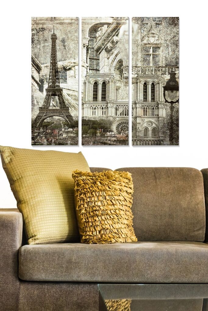 Wallity Сет Слики MDF731485, 3 Дела