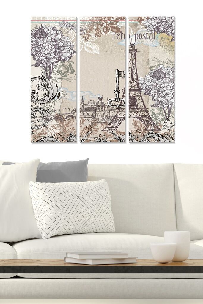 Wallity Сет Слики MDF760129924, 3 Дела