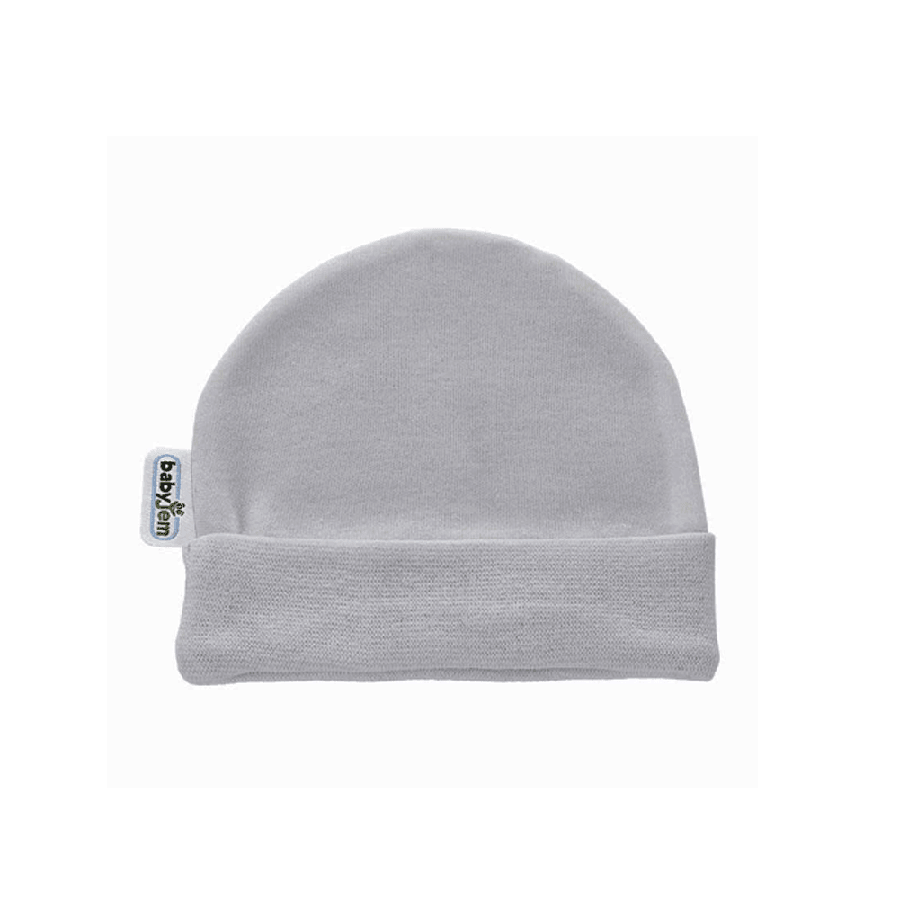 BABYJEM Капа за бебе сива