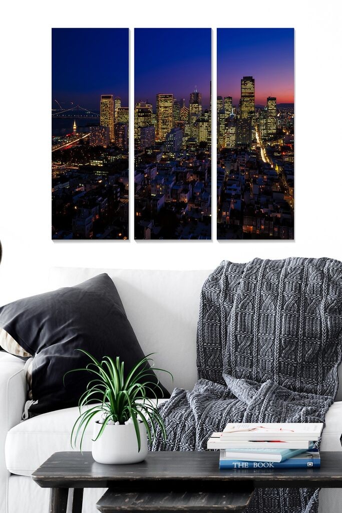 Wallity Сет Слики MDF627061085, 3 Дела