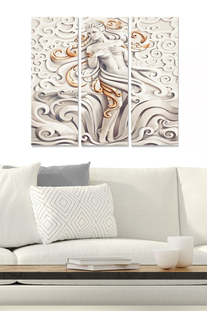 Wallity Сет Слики MDF73976809, 3 Дела