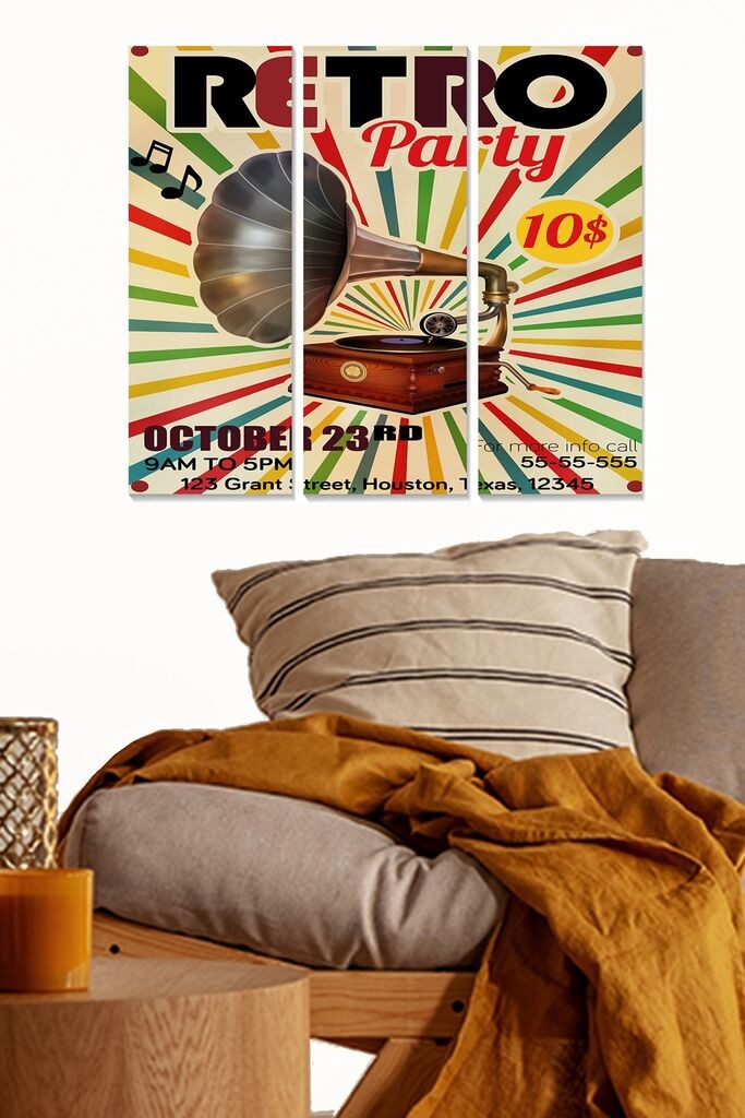 Wallity Слика YTY302594159_50120, 50x120 cm