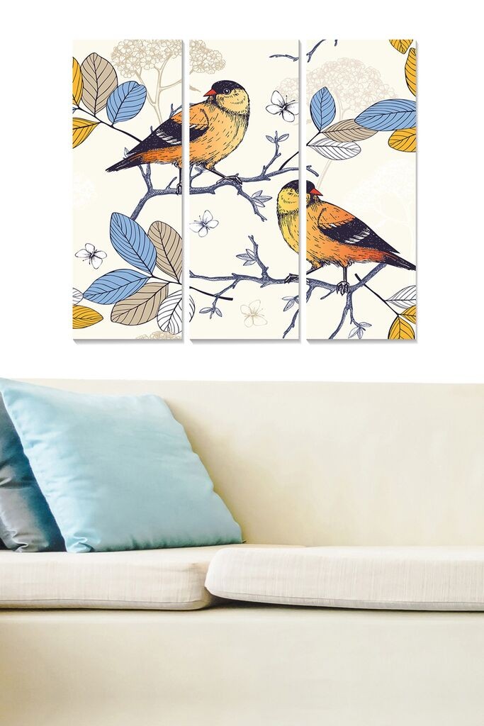 Wallity Сет Слики MDF66096611, 3 Дела