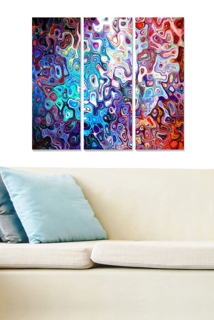 Wallity Сет Слики MDF9310977, 3 Дела