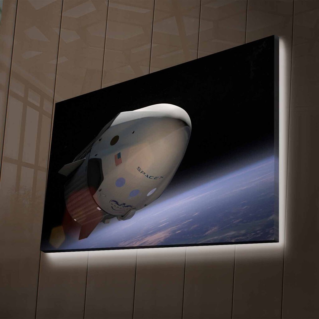 Wallity Слика со LED Осветлување NASA-038, 45x70 cm