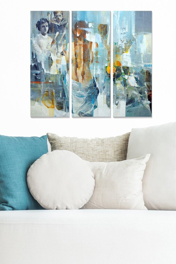 Wallity Сет Слики MDF4875994, 3 Дела