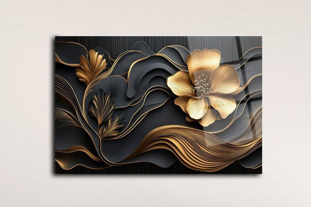 Wallity Слика Opulent Bloom, 66x99 cm