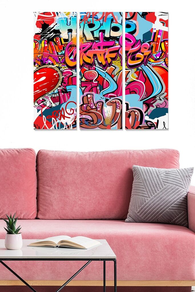 Wallity Сет Слики MDF7395131, 3 Дела