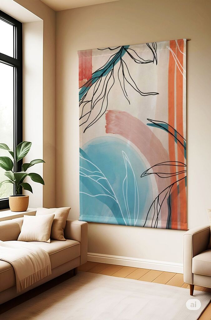 Wallity Слика Polybaby 2, 70x120 cm