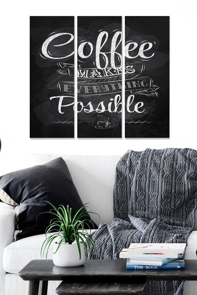 Wallity Слика со LED Осветлување Pop Art Melting Love, 66x99 cm