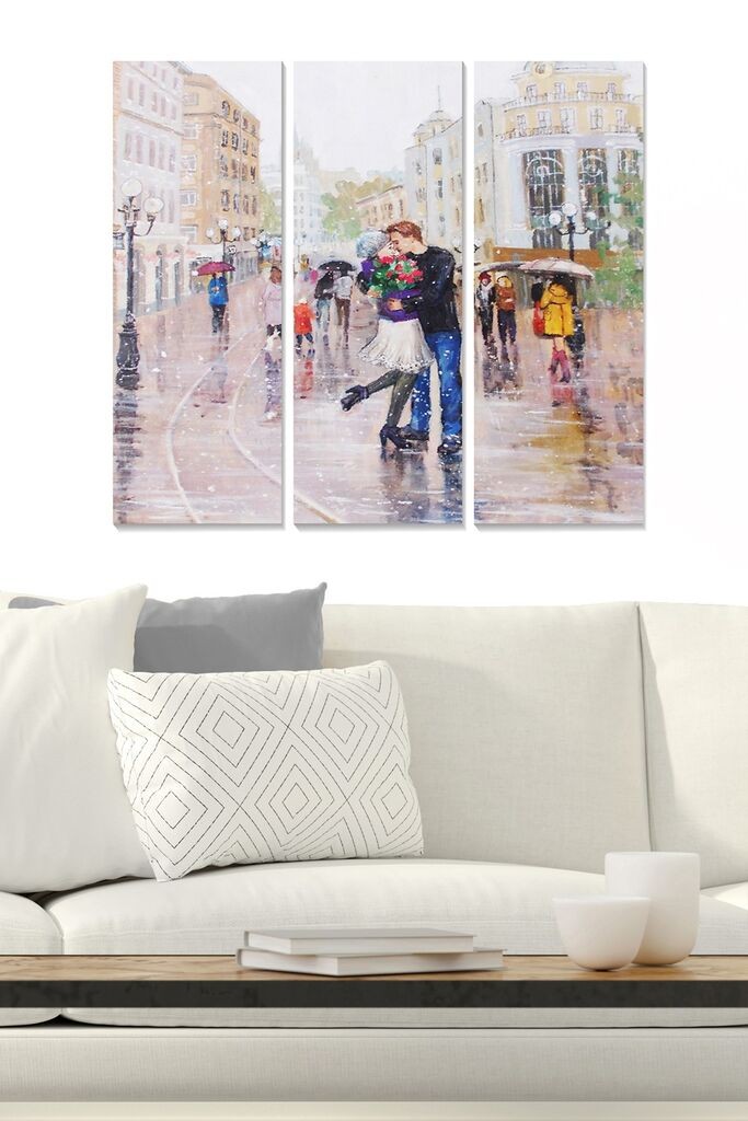 Wallity Сет Слики MDF9682171, 3 Дела