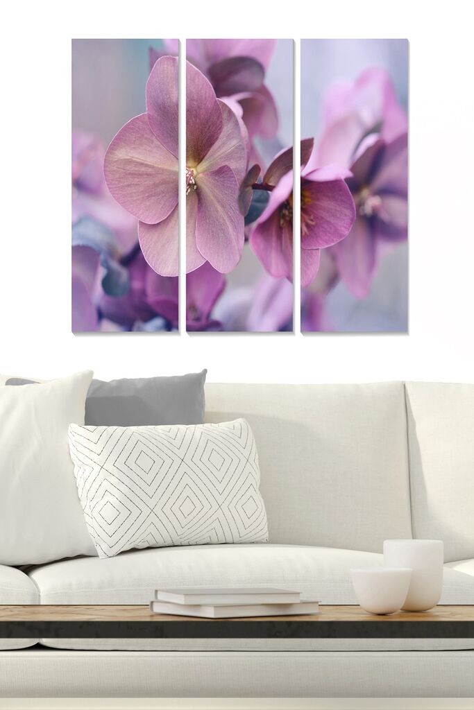 Wallity Слика со LED Осветлување Windows Statue, 44x66 cm