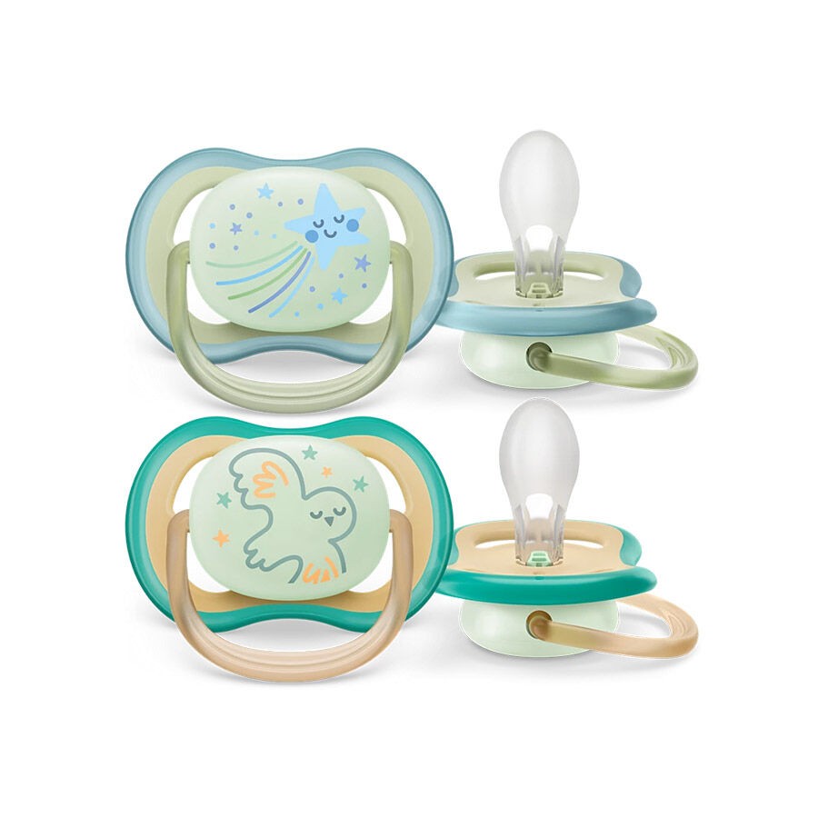 AVENT Цуцла-лажалка машка ноќна 376/18 0-6, 1 парче