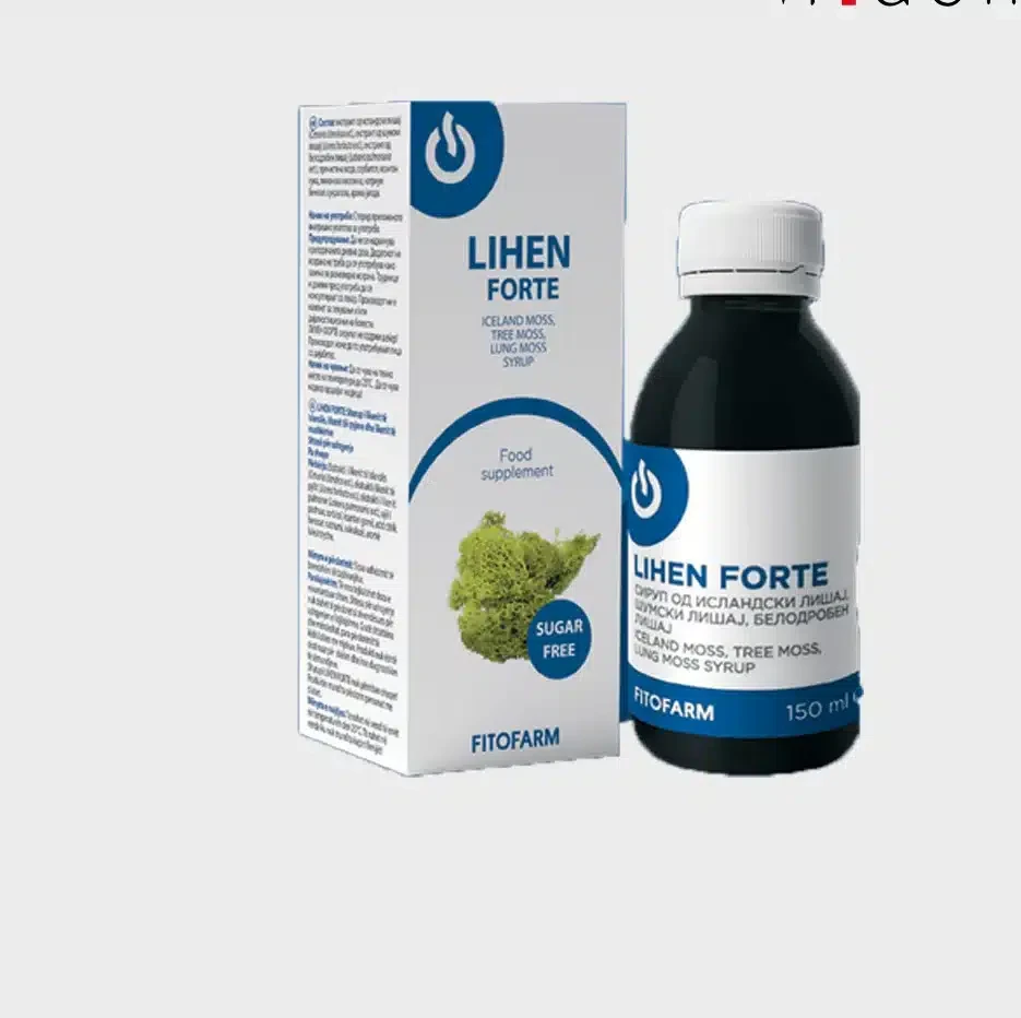FITOFARM Сируп LIHEN FORTE SUGAR FREE, 150мл.