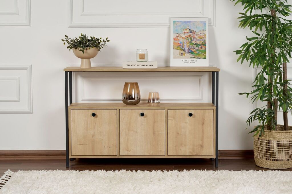 Hanah Home Console Solace, 120x75x30 см, кафеава