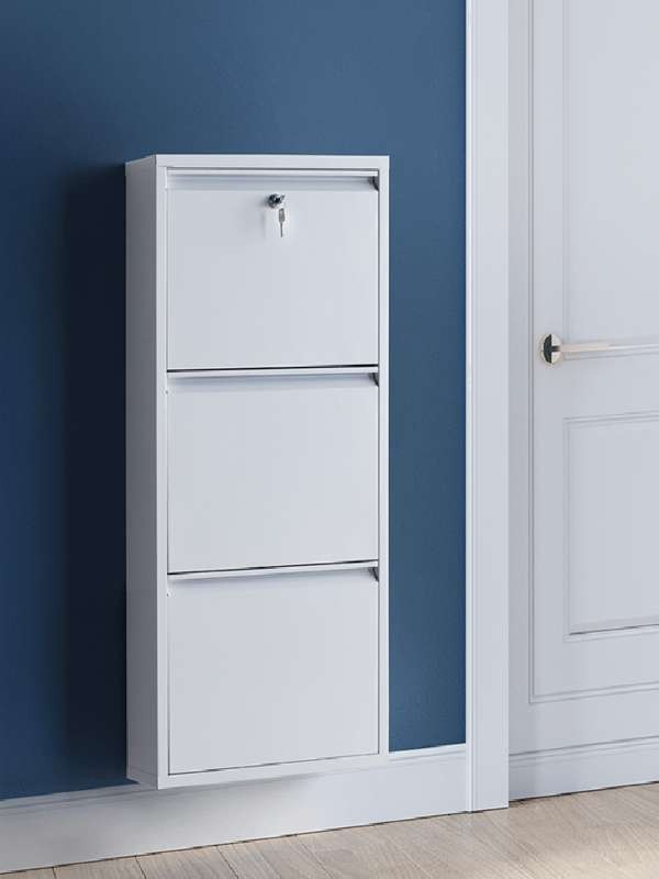 Полица за чевли Hanah Home Primo 3, 50x104x15 см, бела