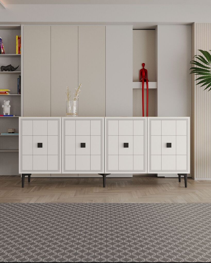 Hanah Home Console Yuka 150, 150x75x32 см, бела